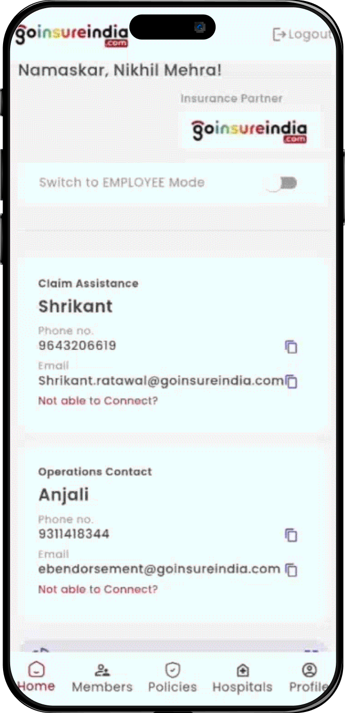 Landing Page - Go Insure India
